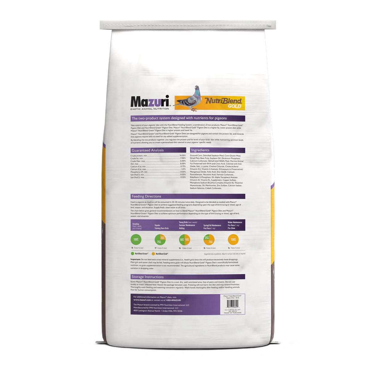 Next Mazuri® NutriBlend Gold® Pigeon Diet