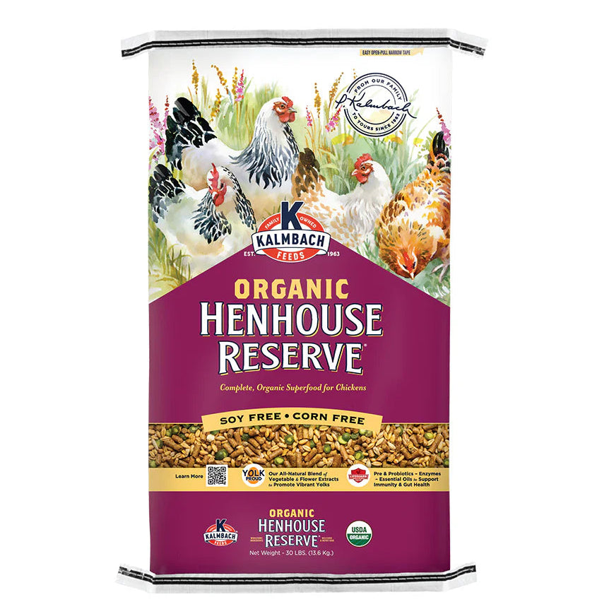 Organic Henhouse Reserve® for Chickens and Poultry 30lb