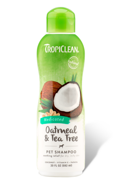 Tropiclean Oatmeal & Tea Tree Pet Shampoo