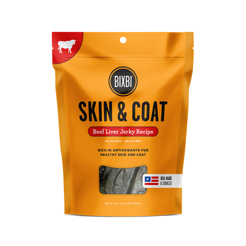 BIXBI Skin & Coat Beef Liver and Jerky
