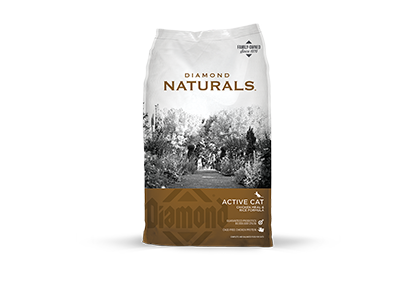 Diamond Naturals Active Cat Chicken Meal & Rice Formula