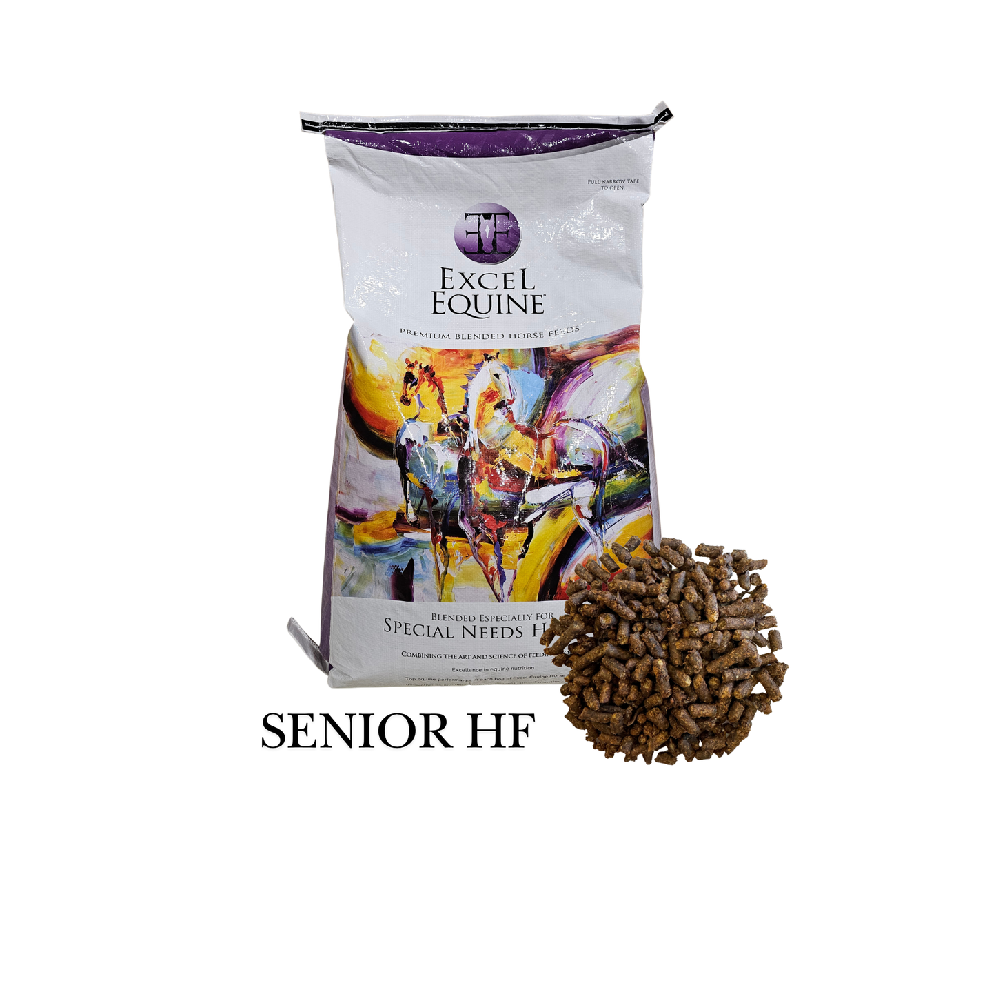 Excel Equine Senior HF Textured