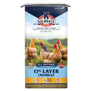 17% All Natural Layer Crumbles 50lb