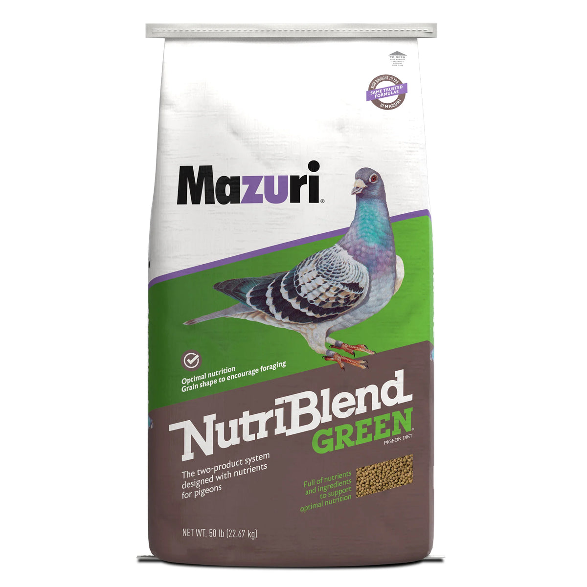 Mazuri® NutriBlend Green® Pigeon Diet
