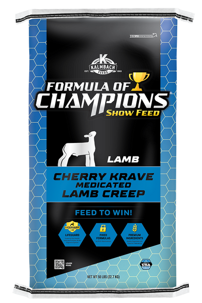 Cherry Krave Lamb Creep, 50 lb.