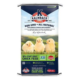 18% Start Right® Chick Feed (Non-GMO) 50lb
