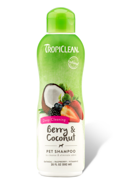 Tropiclean Berry & Coconut Pet Shampoo