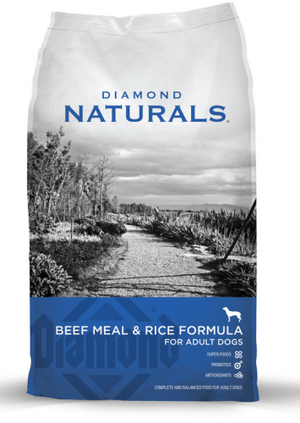 Diamond Naturals Beef Meal and Rice Formula Adult Dry Dog Food
