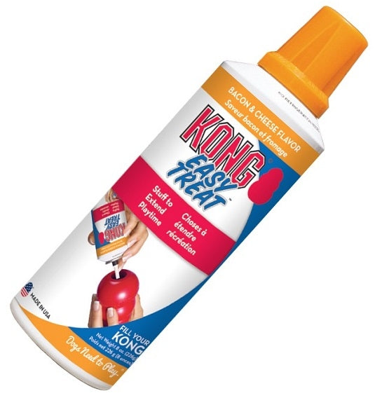 KONG Bacon & Cheese Easy Treat for Dogs KONG Bacon & Cheese Easy Treat for Dogs