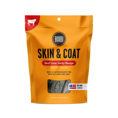 BIXBI Skin & Coat Beef Liver and Jerky