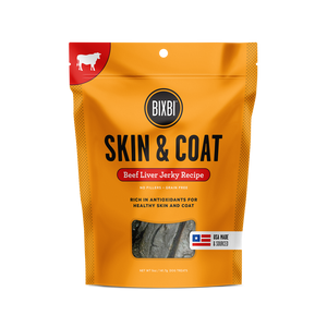 BIXBI Skin & Coat Beef Liver and Jerky