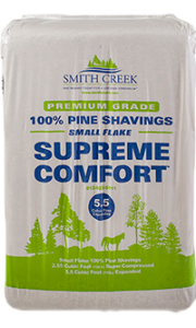 Smith Creek 100% Pine Shavings Small Flake Bedding
