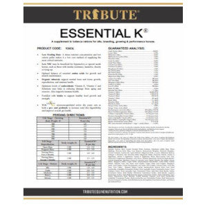 Tribute Essential K® Pellet