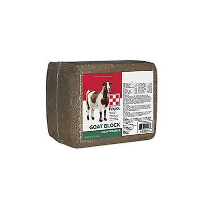 Purina Goat Block Maintenance