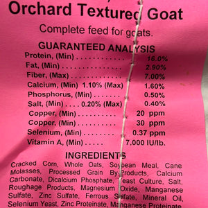 Orchard Premium Blend Textured Goat