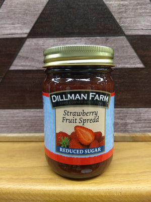 Dillman Farm Strawberry Spread, Reduced Sugar