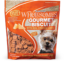SPORTMiX® Wholesomes™ Gourmet Biscuit Treats for Dogs with Real Cheddar Cheese