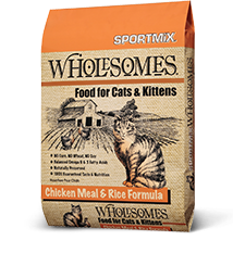 SPORTMIX Wholesome Adult Cat Chicken & Rice 15lb